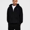 Craft Oversized-hoodie med dragkedja