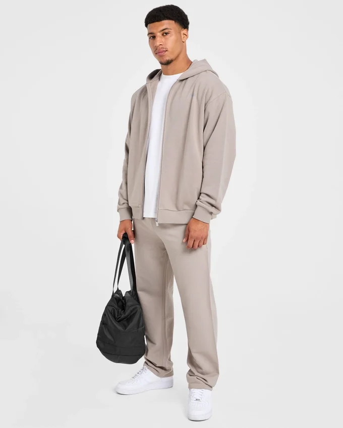 Craft Oversized-hoodie med dragkedja