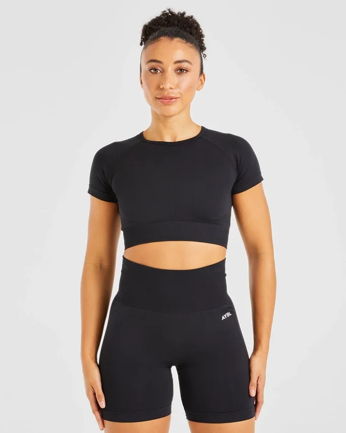 Empower sömlös crop top