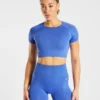 Empower sömlös crop top