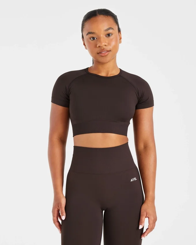Empower sömlös crop top