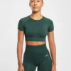 Empower sömlös crop top