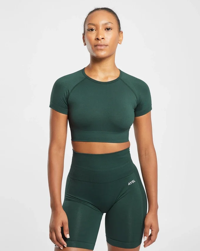 Empower sömlös crop top