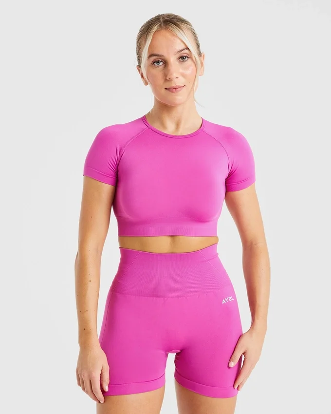 Empower sömlös crop top