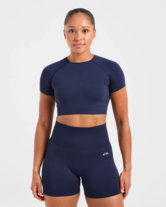 Empower sömlös crop top