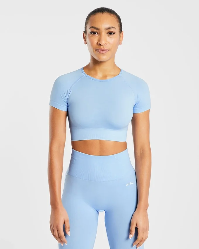 Empower sömlös crop top