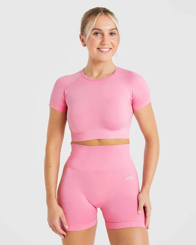 Empower sömlös crop top