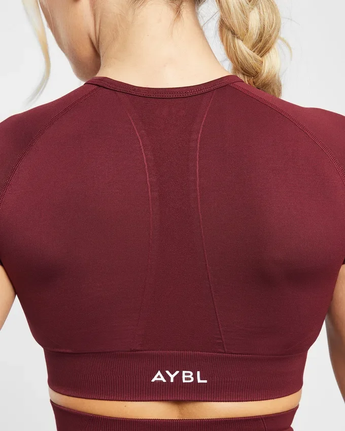 Empower sömlös crop top