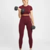 Empower sömlös crop top