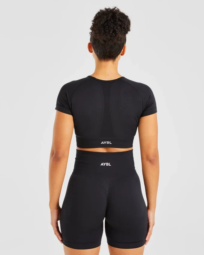 Empower sömlös crop top