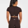 Empower sömlös crop top