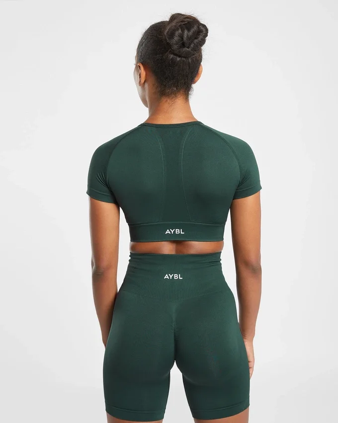 Empower sömlös crop top