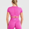 Empower sömlös crop top