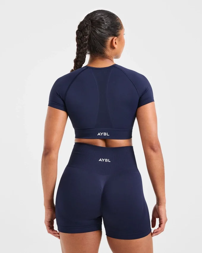 Empower sömlös crop top
