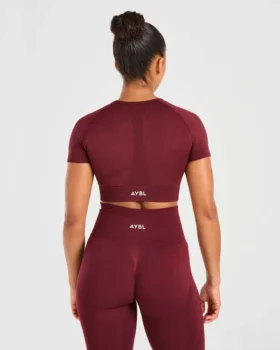 Empower sömlös crop top
