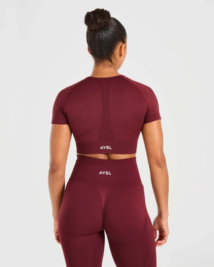 Empower sömlös crop top