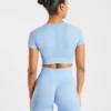 Empower sömlös crop top