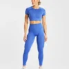Empower sömlös crop top