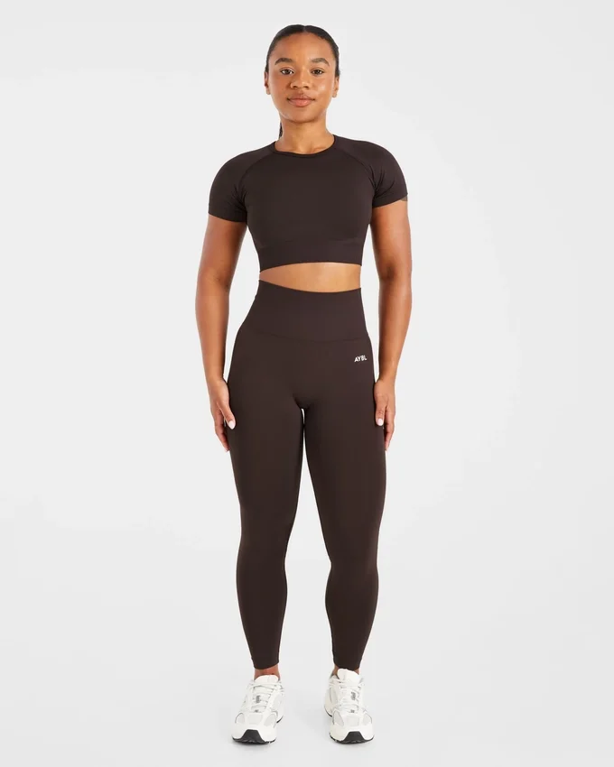 Empower sömlös crop top