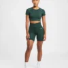 Empower sömlös crop top