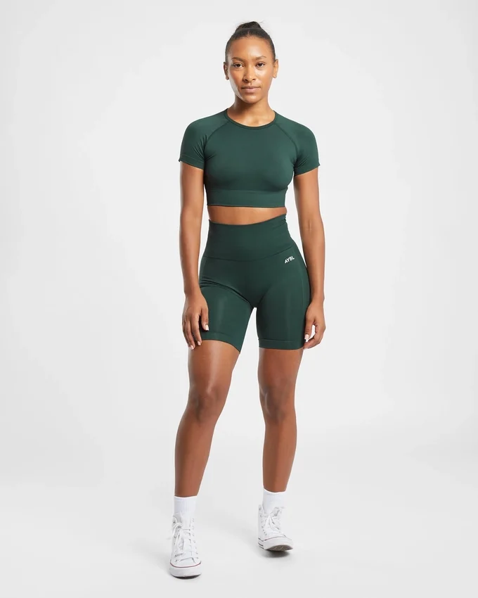 Empower sömlös crop top