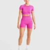 Empower sömlös crop top