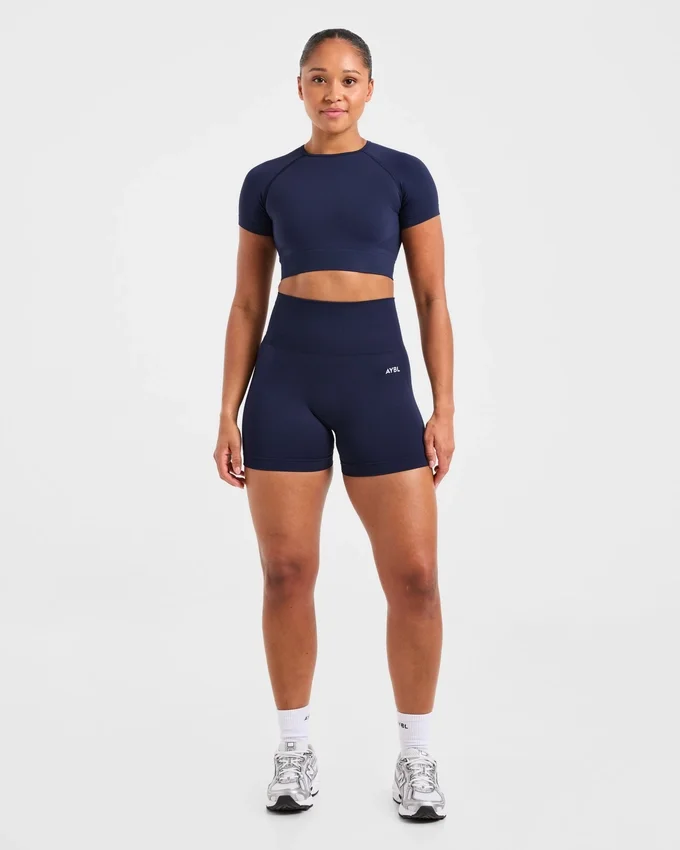 Empower sömlös crop top