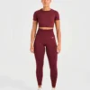 Empower sömlös crop top
