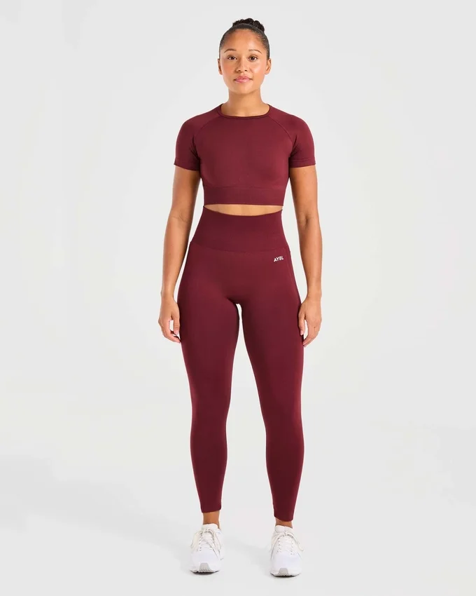 Empower sömlös crop top
