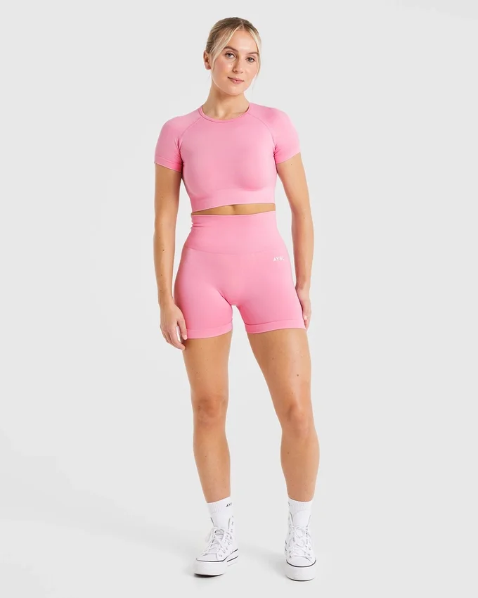 Empower sömlös crop top