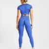 Empower sömlös crop top