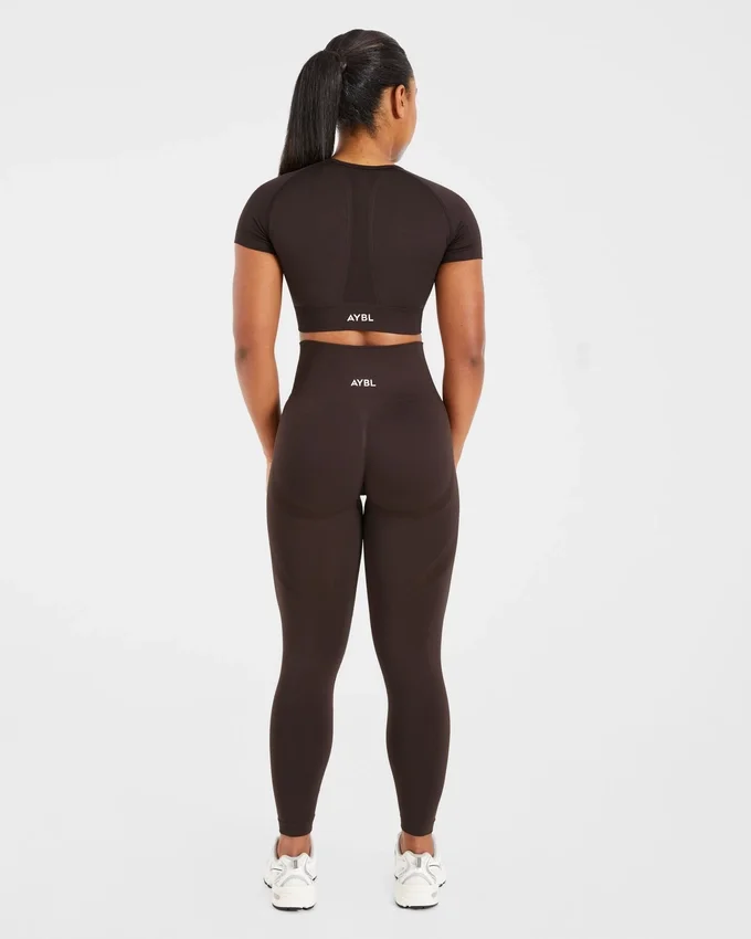 Empower sömlös crop top
