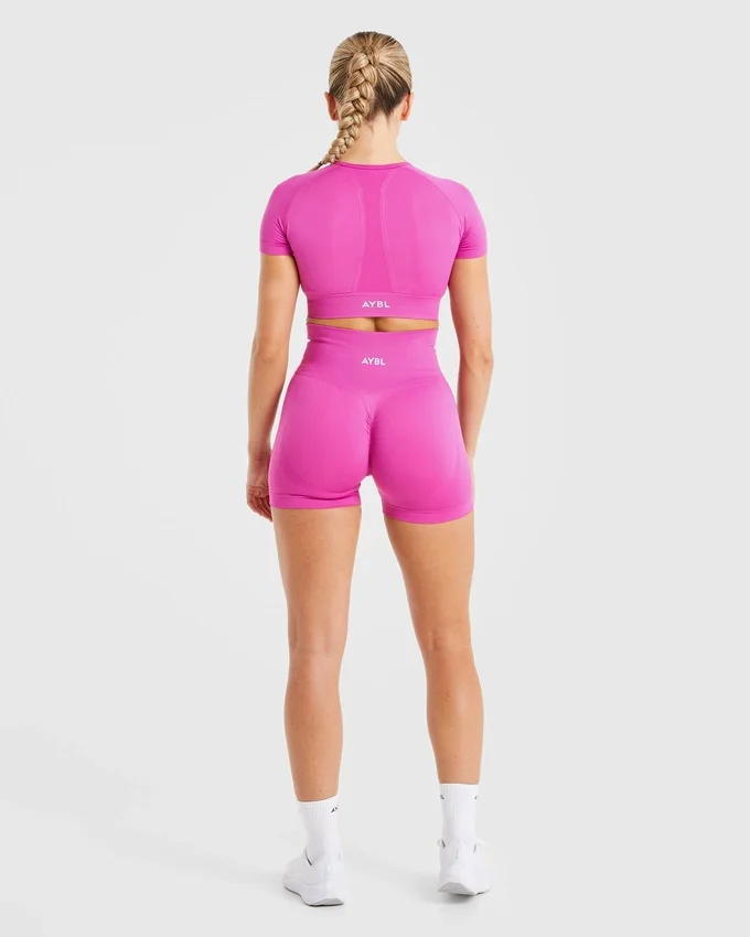 Empower sömlös crop top