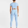 Empower sömlös crop top