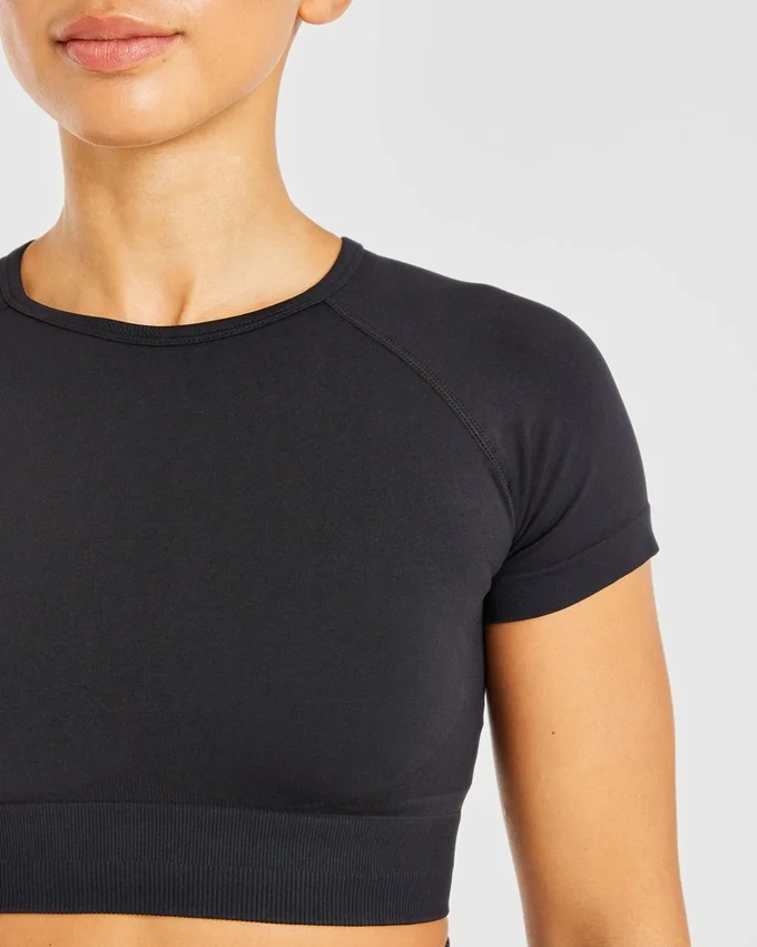 Empower sömlös crop top