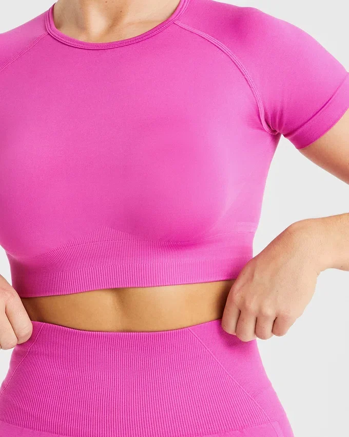 Empower sömlös crop top