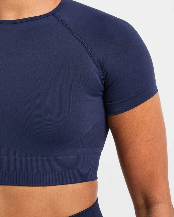 Empower sömlös crop top