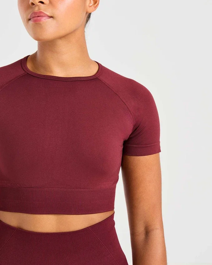 Empower sömlös crop top