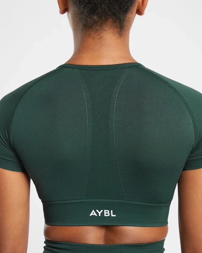 Empower sömlös crop top