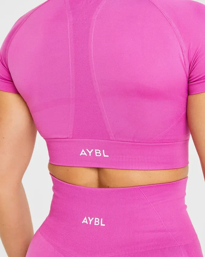 Empower sömlös crop top