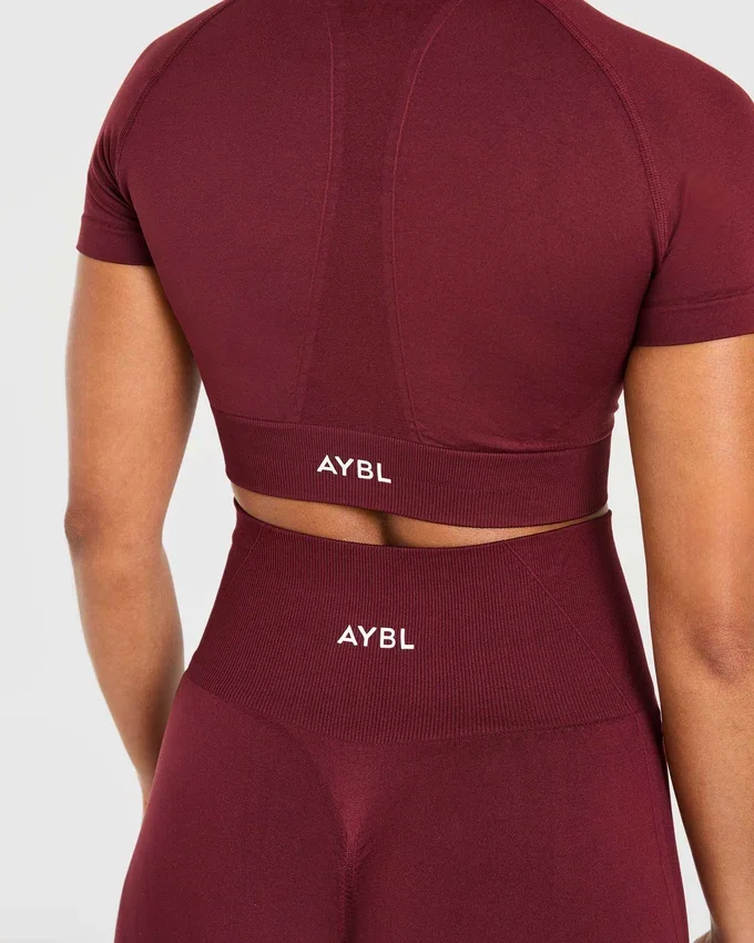 Empower sömlös crop top