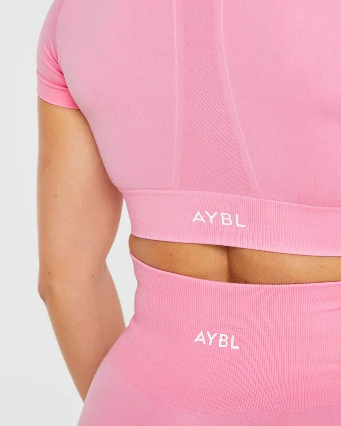 Empower sömlös crop top