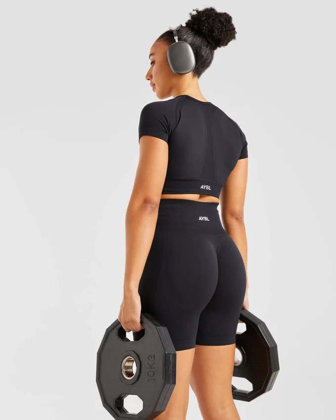 Empower sömlös crop top