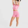 Empower sömlös crop top