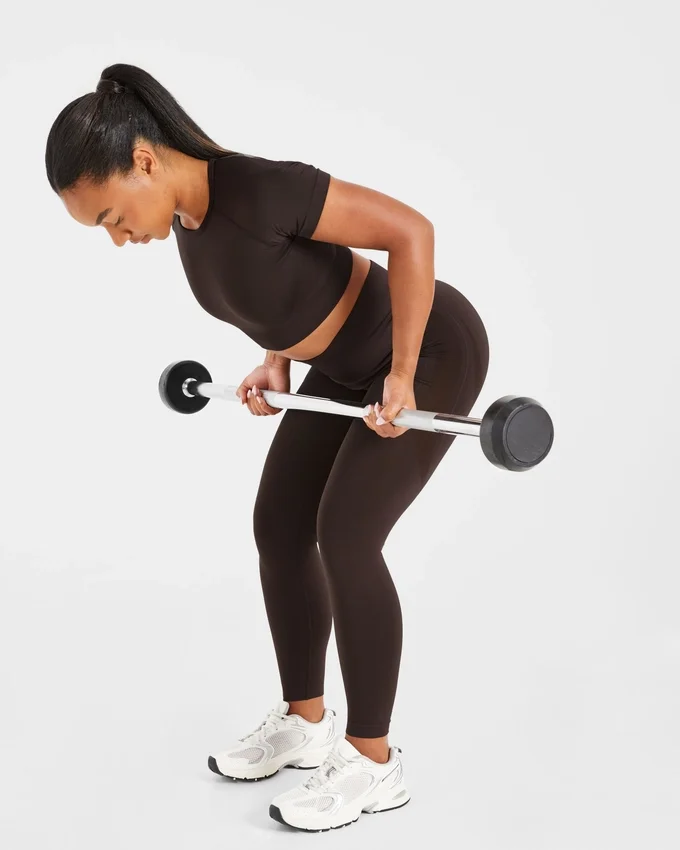 Empower sömlös crop top