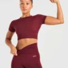 Empower sömlös crop top