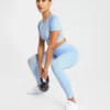 Empower sömlös crop top