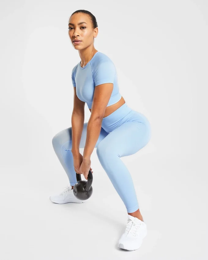 Empower sömlös crop top