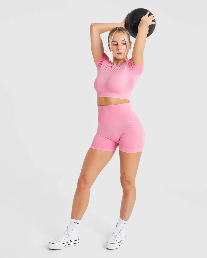 Empower sömlös crop top