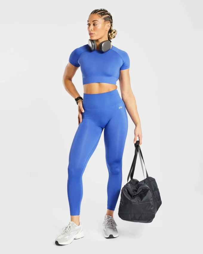 Empower sömlös crop top